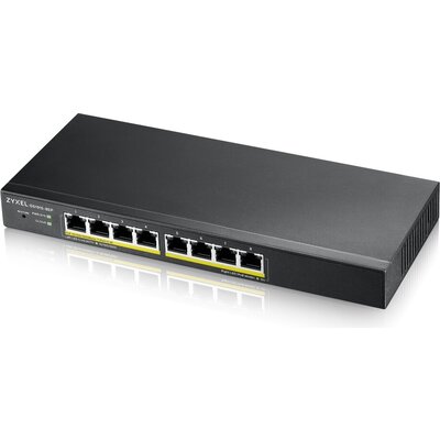 Комутатор Zyxel GS1915-8EP, 8-port GbE PoE Smart hybrid mode Switch