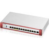 Защитна стена ZyXEL USG FLEX 500 H, 2*2.5G, 2*2.5G( PoE+) & 8 Gigabit user-definable ports, 1*USB with 1 YR Gold Security Pack