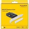 Контролер Delock SATA PCI Express Card - 5 ports
