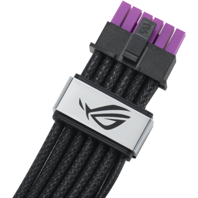 Кабел ASUS ROG Equalizer 12V-2x6 ATX 3.1 & PCIe 5.1 - Black