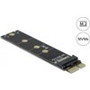 Адаптер Delock 64105, PCI Express x1 към M.2 Key M