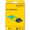 Адаптер Delock 62517, интерфейсен ключ M.2 2260 B+M към Sata 7 Pin
