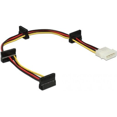 Кабел Power Molex 4 Pin  > 4 x SATA 15 Pin, 40cm