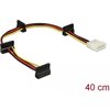 Кабел Power Molex 4 Pin  > 4 x SATA 15 Pin, 40cm