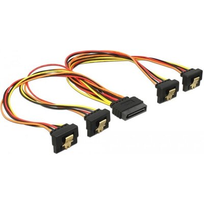 Кабел Power SATA - 4 x SATA 15 Pin, 30cm