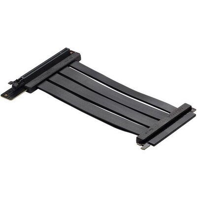 Кабел за вертикален монтаж за видео карта Phanteks Riser Cable 220mm, 90 градуса PCI-E x16 4.0