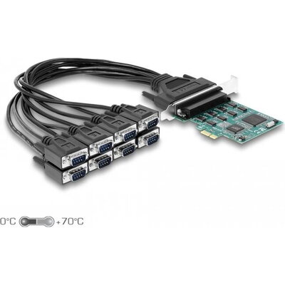 Карта Delock, PCI Express x1 към 8 x Serial RS-232