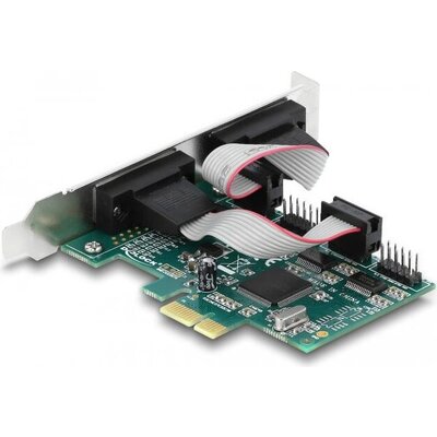 Карта за разширение на слотове Delock, PCI Express Card към 4 x Serial RS-232