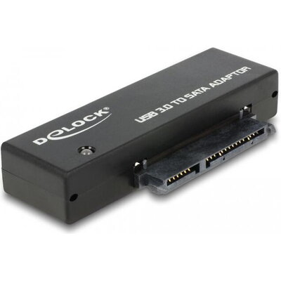 Конвертор Delock, SuperSpeed USB 5 Gbps (USB 3.2 Gen 1) - SATA 6 Gbps, Вкл. захранване