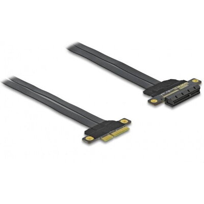 Riser карта DeLock, PCI Express x4 към x4, 30 см.