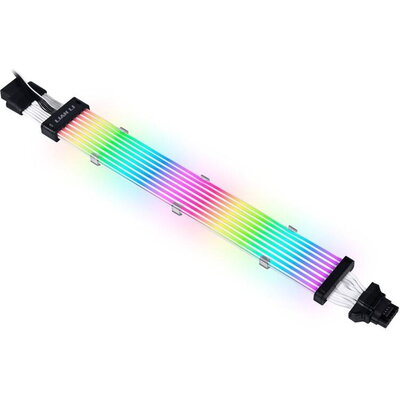 Удължителен RGB кабел Lian-Li Strimer Plus V2, 16-Pin - 12VHPWR за RTX 40-та серия, 108 LED