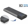 Външна стойка Delock, За M.2 NVMe PCIe или SATA SSD, USB-C 3.2 Gen 2