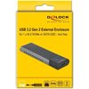 Външна стойка Delock, За M.2 NVMe PCIe или SATA SSD, USB-C 3.2 Gen 2