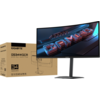 Гейминг монитор GIGABYTE GS34WQCA - 34" VA 1500R Curve WQHD(3440x1440), 120Hz, 1ms, HDR Ready, FreeSync Premium