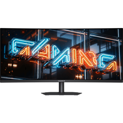 Гейминг монитор GIGABYTE MO34WQC36 - 34" QD-OLED Curve WQHD(3440x1440), 360Hz, 0.03ms, G-Sync, FreeSync Premium Pro