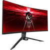 Геймърски Монитор ASRock PG34WQ15R2B - 34" 4K UHD VA Curved 165Hz