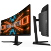 Геймърски Монитор Gigabyte G34WQC-A-EK, 34" VA 3440x1440, Curved 1500R, HDR, 144Hz