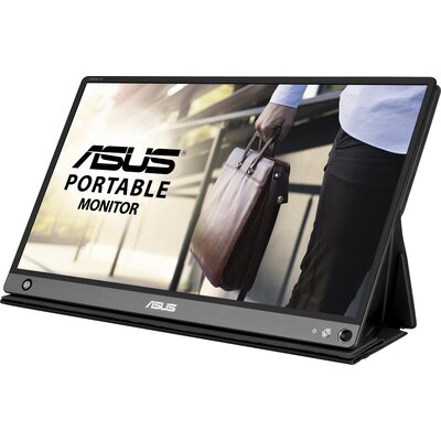 Монитор ASUS ZenScreen Go MB16AHP - 15.6" FHD IPS, USB Type-C, Преносим