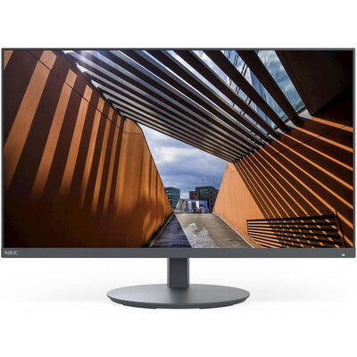 Монитор NEC MultiSync® E244FL LCD 24", VA, 1920 x 1080, DisplayPort, HDMI, USB-C, USB 3.1, Черен