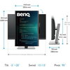 Монитор за програмиране BenQ RD240Q - 24" IPS 2560x1600