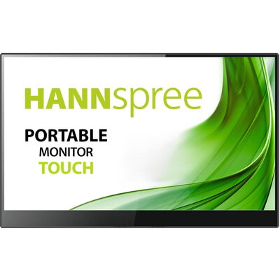 Тъч монитор HANNSPREE HT 161 CGB, TFT, 15.6 inch, Wide, Full HD, USB-C, HDMI, 10 Point Touch, Сребрист