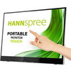 Тъч монитор HANNSPREE HT 161 CGB, TFT, 15.6 inch, Wide, Full HD, USB-C, HDMI, 10 Point Touch, Сребрист