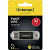 Intenso USB Flash Drive 3.2 32GB Twist Line