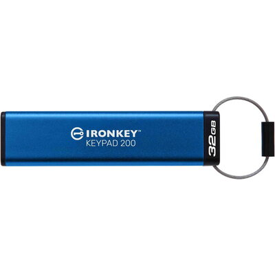 USB памет KINGSTON IronKey Keypad 200 - 32GB XTS-AES 256-bit