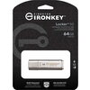 USB памет KINGSTON IronKey Locker+ 50 - 64GB XTS-AES 256-bit
