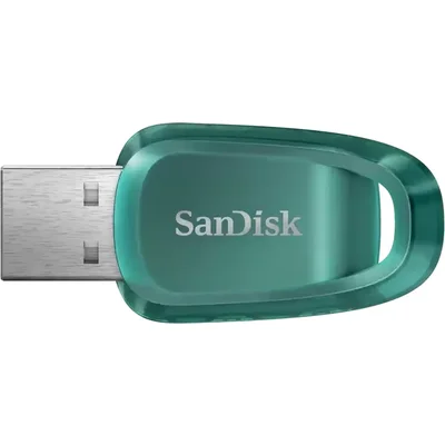 SanDisk Флаш памет Ultra ECO  64GB, USB 3.2 100 MB/s , зелена