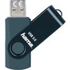 USB памет HAMA Rotate, 128GB, 90 MB/s, Петролно синьо