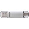 USB памет HAMA Тип USB-C Laeta, 32GB, USB 3.1 Type-C, Сребрист