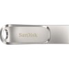 USB памет SanDisk Ultra Dual Drive Luxe, 128GB, USB 3.1 Gen 1, USB-C, Сребрист