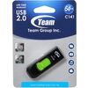 USB памет Team Group C141 64GB, USB 2.0, Зелен