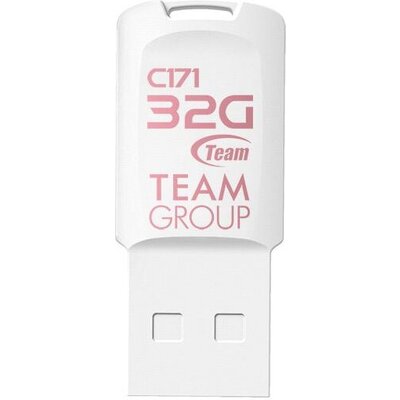 USB памет Team Group C171, 64GB USB 2.0, Бял