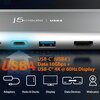 5-портов хъб j5create Mini Dock JCD401 USB4, USB-C, 4K HDMI