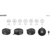 USB хъб A4tech HUB-20, 4 портов, USB 2.0, 480 Mbit/s, Черен