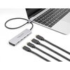 USB хъб Delock 64231, USB-C - 4 x USB-C, 10 Gbps