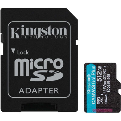 Карта памет Kingston Canvas Go! Plus microSDXC 512GB