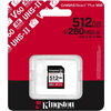 Карта памет Kingston Canvas React Plus V60 UHS-II 512GB