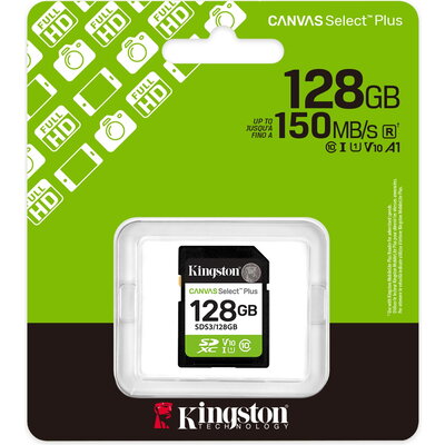 Карта памет Kingston Canvas Select Plus SD 128GB