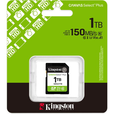 Карта памет Kingston Canvas Select Plus SD 1TB