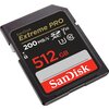 Карта памет SANDISK Extreme PRO SDHC, 512GB, UHS-1, Class 10, U3, 140 MB/s