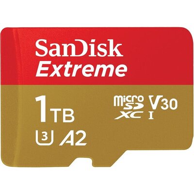 Карта памет SANDISK Extreme microSDXC, 1TB, Class 10 U3, V30 160 MB/s