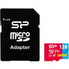 Карта памет Silicon Power Superior Gaming 128GB, microSDHC/SDXC, Class 10, A1, V30, UHS-I U3, SD Adapter