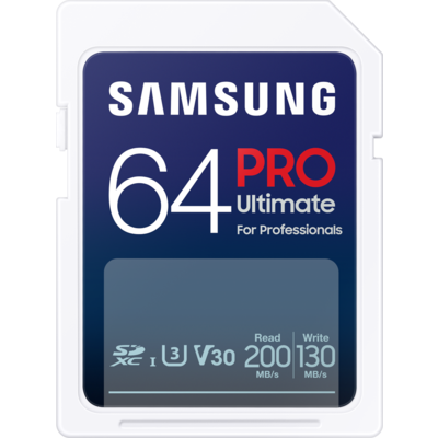 Карта памет Samsung PRO Ultimate SD Card 64GB UHS-I , U3, V30