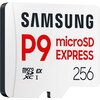 Карта памет Samsung microSDXC, 256GB, P9 Express, 800 MB/s, UHS-I 90 MB/s U3, V30, A1
