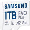 Карта памет Samsung EVO+, 1 TB, mSD + Адаптер, карта microSDXC