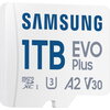 Карта памет Samsung EVO+, 1 TB, mSD + Адаптер, карта microSDXC