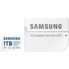 Карта памет Samsung EVO+, 1 TB, mSD + Адаптер, карта microSDXC